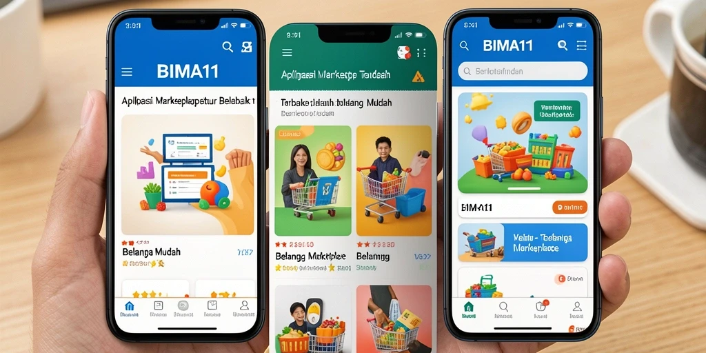 Tampilan antarmuka BIMA11 yang menarik dan fungsional.