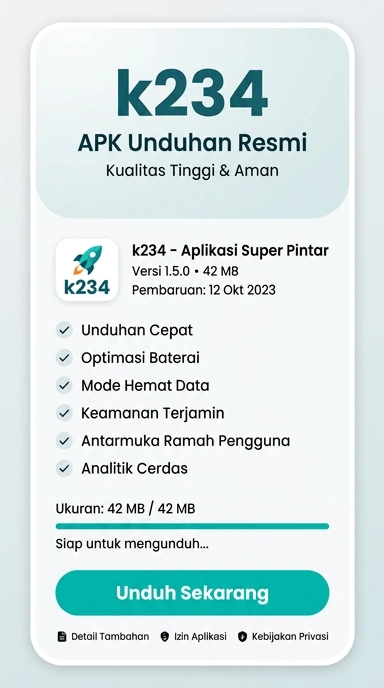 Unduh APK k234 untuk Android, Mudah dan Cepat!