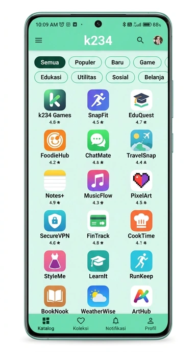 Akses Mudah ke Aplikasi Populer di k234 — Katalog Lengkap!